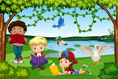 LOS NIÑOS EN EL CAMPO