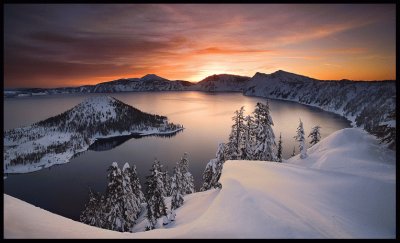 פאזל של crater lake