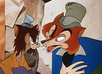 gatto e volpe