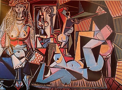 Picasso corps bleu