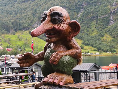 Troll,Geiranger,Norwegen