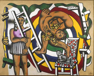 Fernand Léger l 'acrobate et sa partenaire