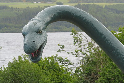 Nessi am Loch Ness, Schottland