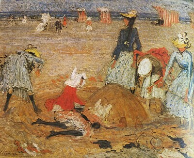 Philip Wilson-Steer plage de Boulogne
