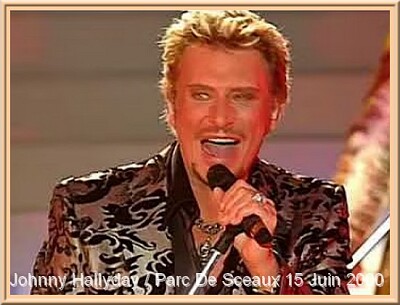 Johnny Hallyday / Parc De Sceaux 15 Juin 2000