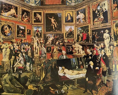 Johan Zaffany Galerie des Offices 1772