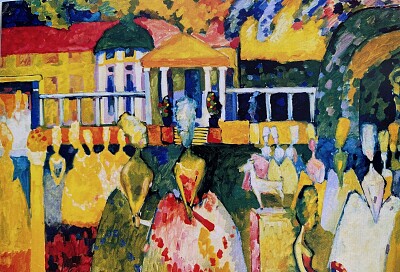 Kandinsky dames en soirée