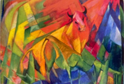 Macke vache et faon