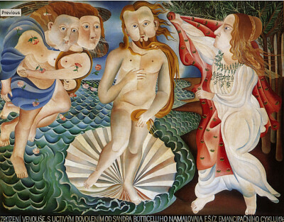 Eva Svankmajerova Botticelli revu