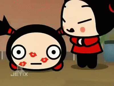pucca kissing garu
