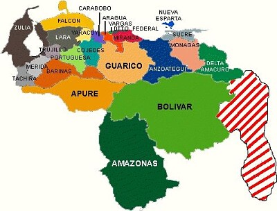 MAPA DE VENEZUELA