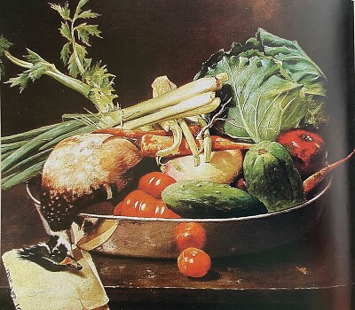 Merit Chase nature morte aux légumes