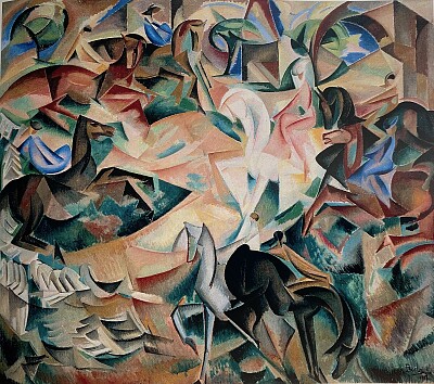 Alice Bailly Fantaisie équestre 1913