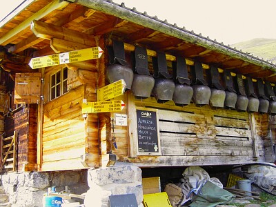 Hütte in der Schweiz