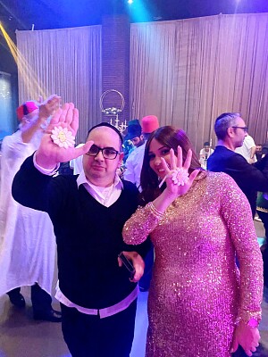 אני ואחינתי היקרה שירה עם החינה