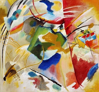 Painting with Green Center (1913)