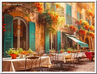 Ambiance café à Barcelone