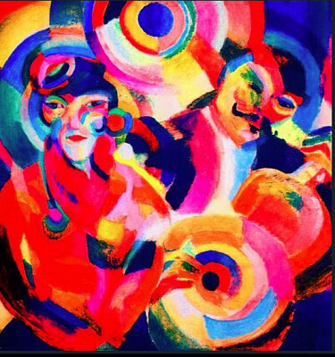 Sonia Delaunay chanteur de flamenco