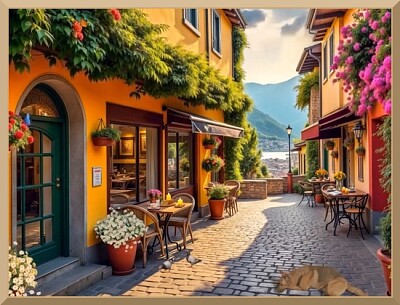 Ruelle donnant sur le lac