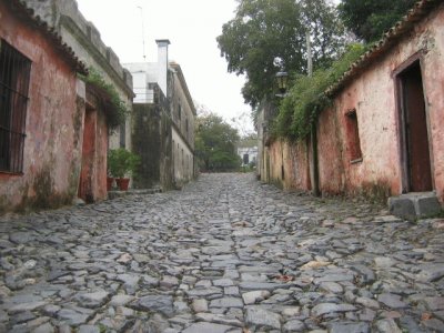 Calle los suspiros Colonia del sacramento