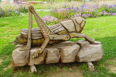 Holz-Skulptur