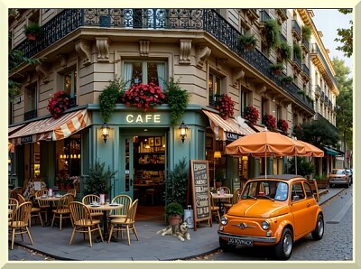 Rue de Paris autrefois