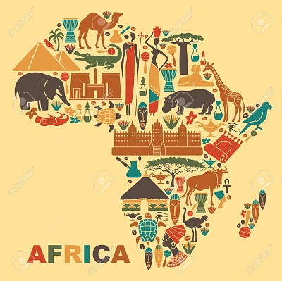 mapa africano