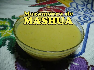 mazamorra de mashua