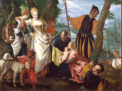 Véronèse Moïse sauvé des eaux