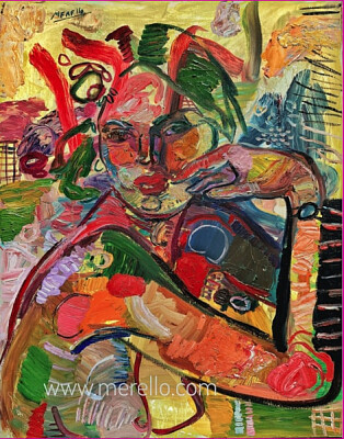 peintre espagnol portrait de femme