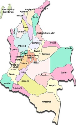 Mapa de Colombia