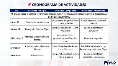 1ra Actividad Lúdica