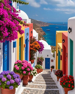 Santorini-Grecia