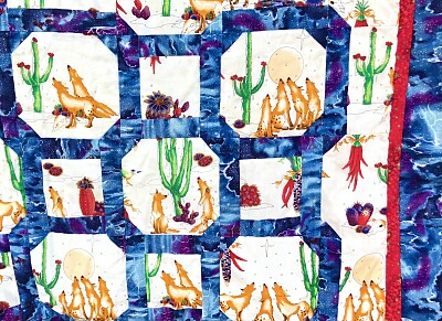 Coyote quilt western