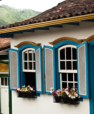 azul