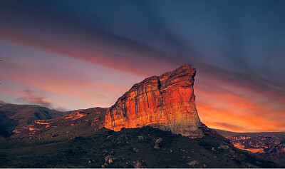 Risco al atardecer