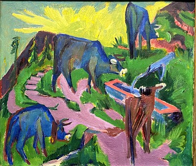 Kirchner bétail au soleil