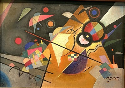 Kandinsky point jaune
