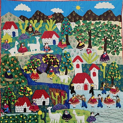 danse au village andin