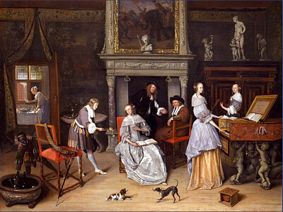 Jan Steen intérieur