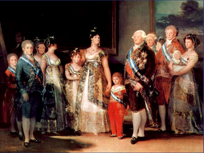 Goya la famille de Charles IV