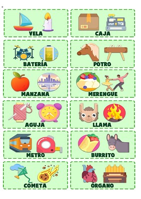 Divida cada imagem em tres peças