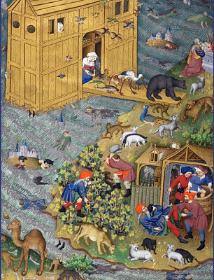 sortie de l 'arche de Noé 1410