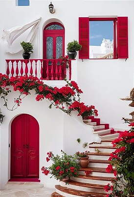 Rojo y blanco de Grecia