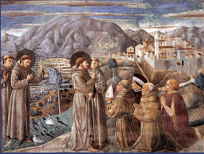 Benozzo Gozzoli St François 1452