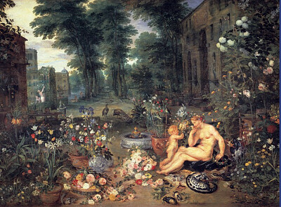 Rubens allégorie de l 'odorat