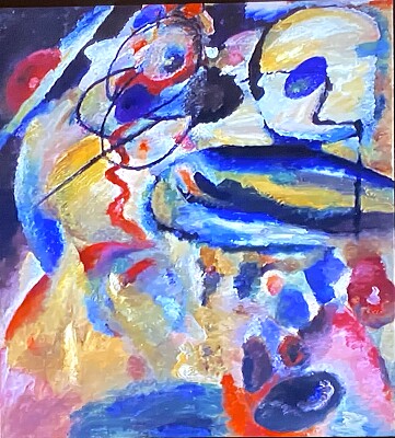 Kandinsky Composition verticale