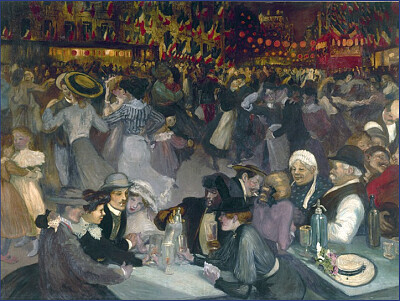 Steinlen bal du 14 juillet 1989
