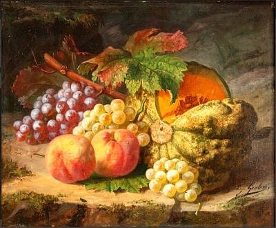 Grobon nature morte 1850