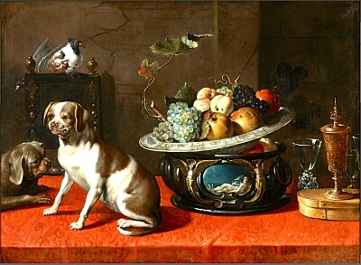 Von Boucle nature morte au chien